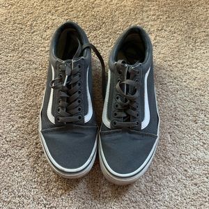 Gray Old Skool Vans